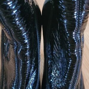 Jimmy Choo Black Textured Footwear